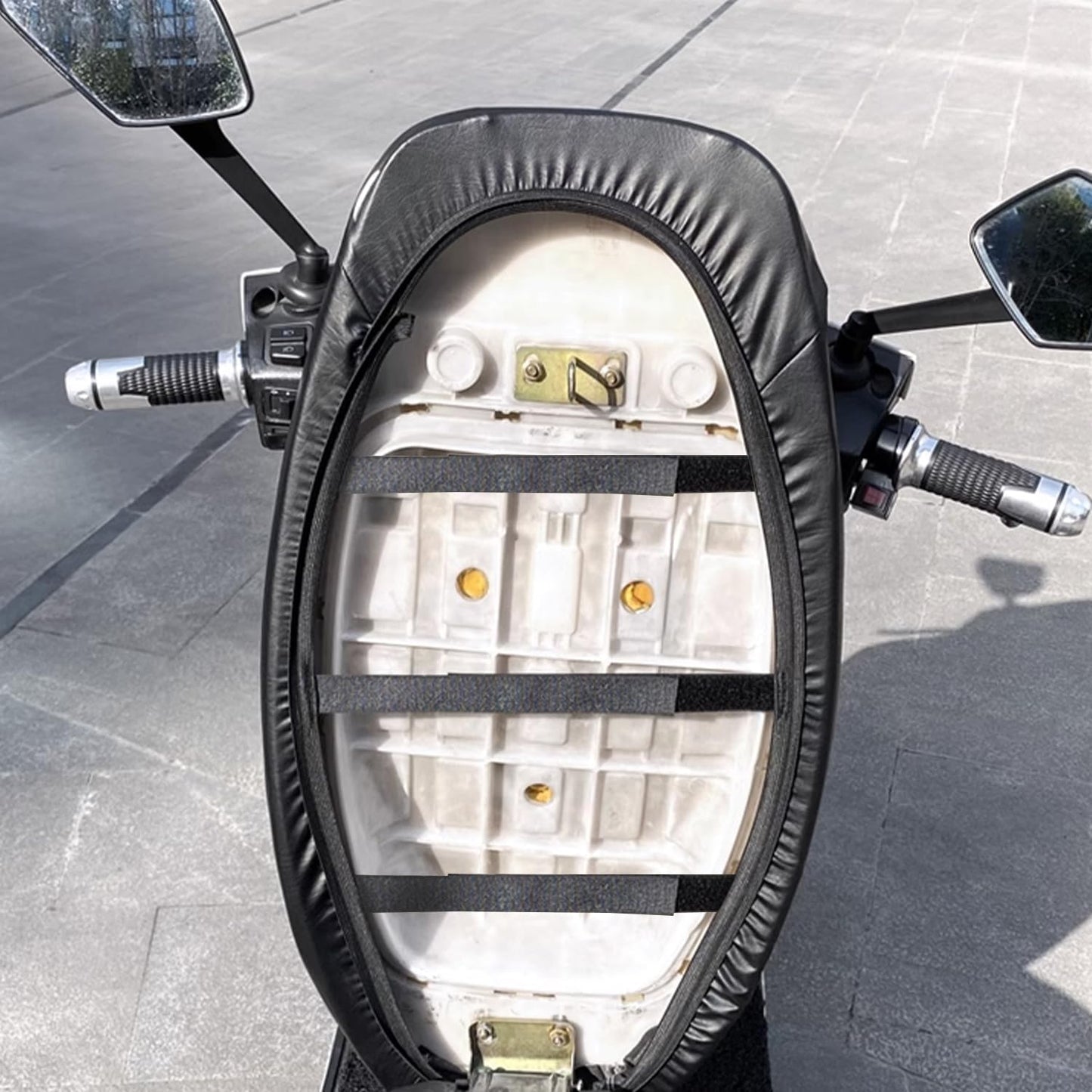 FUNDMAX - Funda de Cuero para asiento de Moto (TIKTOK)