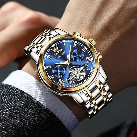 OLEVS ROYAL -  Reloj de lujo con múltiples funciones para hombre (Tiktok)