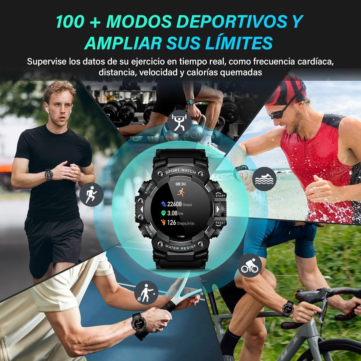SMARTWACTH PRO - Tecnología, salud y estilo en un solo dispositivo.