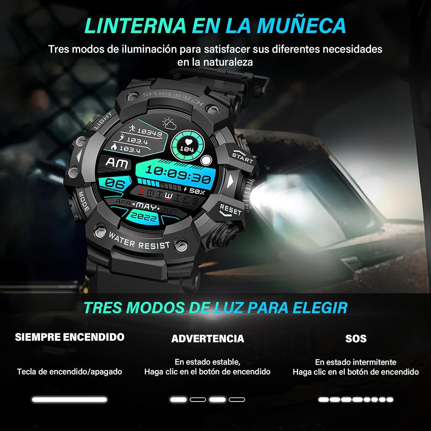 SMARTWACTH PRO - Tecnología, salud y estilo en un solo dispositivo.