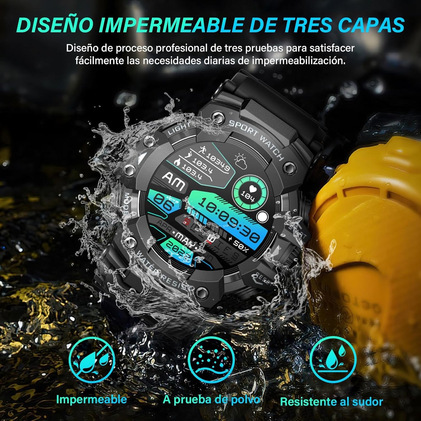 SMARTWACTH PRO - Tecnología, salud y estilo en un solo dispositivo.
