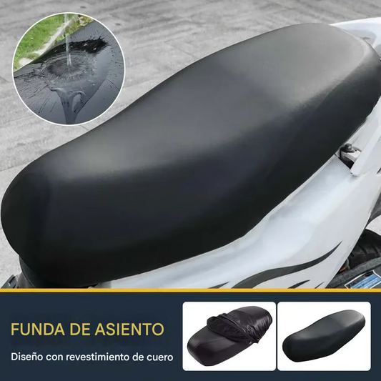 FUNDMAX - Funda de Cuero para asiento de Moto (TIKTOK)