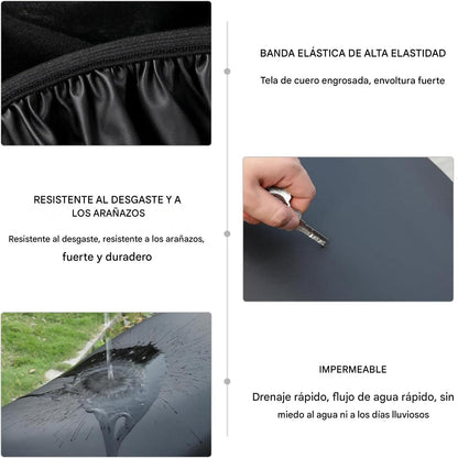 FUNDMAX - Funda de Cuero para asiento de Moto (TIKTOK)