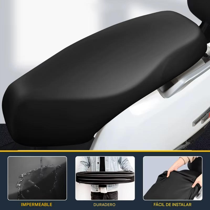 FUNDMAX - Funda de Cuero para asiento de Moto (TIKTOK)