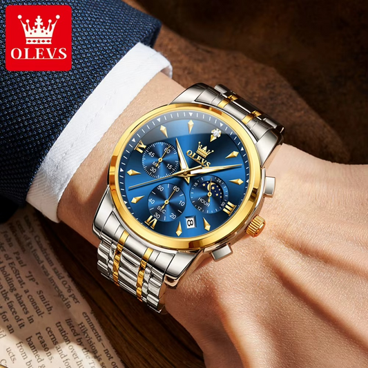 OLEVS 3639  - Fase lunar reloj para hombre