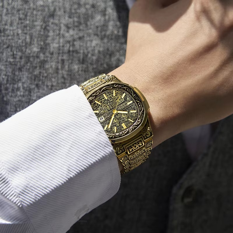ONOLA - Reloj Vintage para hombre