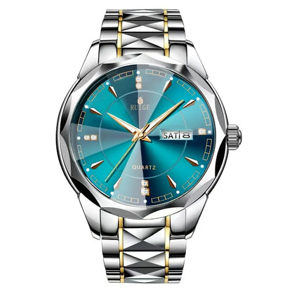 RUIGE - Reloj de Cuarzo de Lujo para Hombres