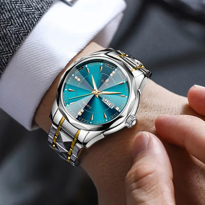 RUIGE - Reloj de Cuarzo de Lujo para Hombres