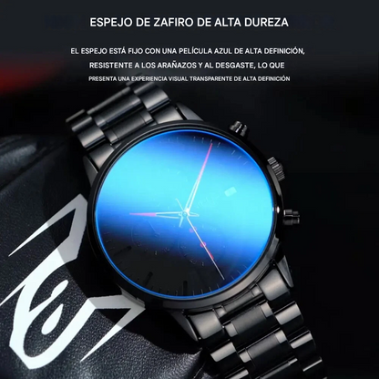 NIBOSI- reloj analógico resistente al agua para hombre